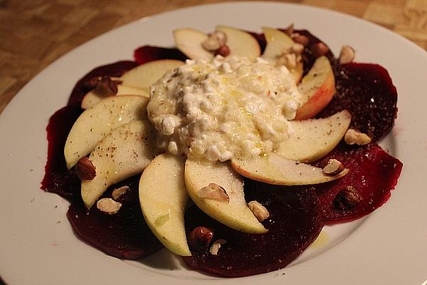 Beetroot with Apple Horseradish Cottage Cheese
