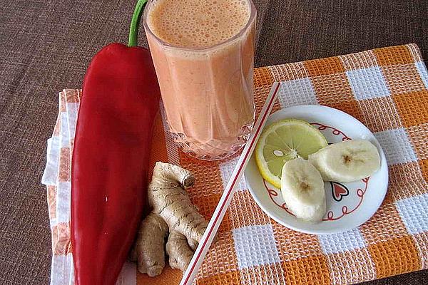 Bell Pepper and Banana Smoothie