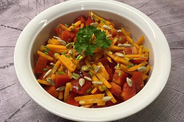 Bell Pepper and Carrot Salad