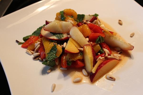 Bell Pepper and Nectarine Salad