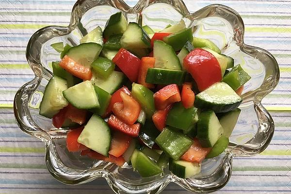 Bell Pepper – Cucumber – Salad