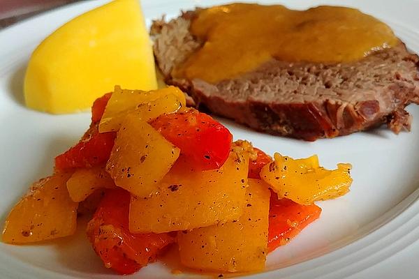 Bell Pepper Vegetables As Side Dish