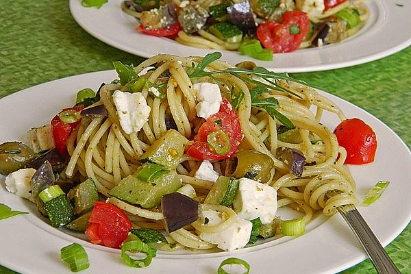 Bibi`s Summery Spaghetti and Vegetable Salad