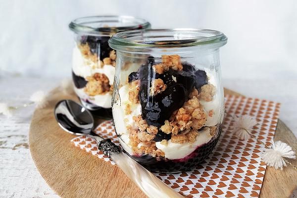 Blueberry Curd Dessert