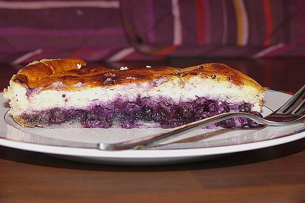 Blueberry Curd Tart