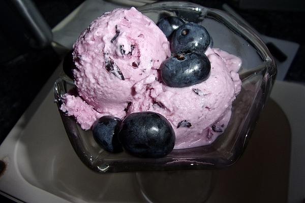 Blueberry Ice Cream