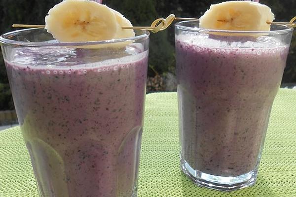 Blueberry Milkshake