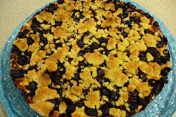 Blueberry Pie with Sprinkles