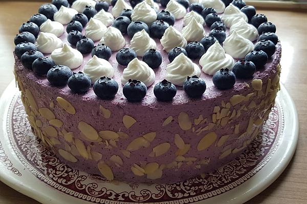 Blueberry Quark Pie