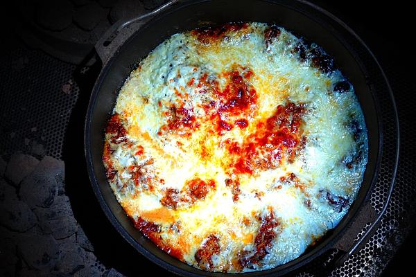 Bolognese Lasagne from Dutch Oven