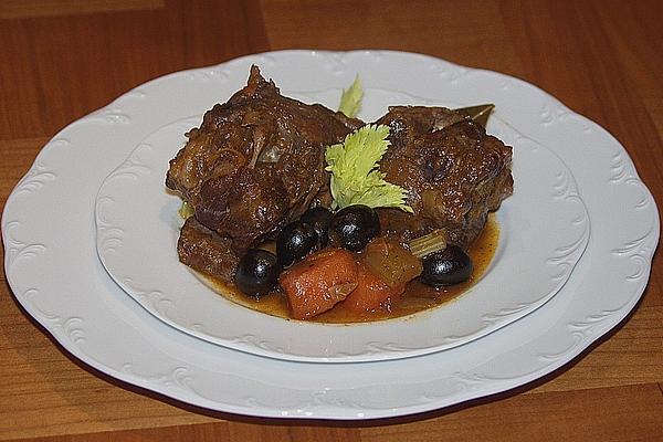 Braised Oxtail with Olives