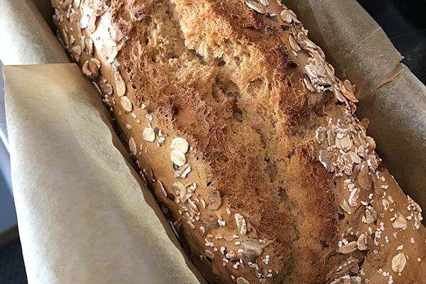 Bread Without Yeast with Malt Beer