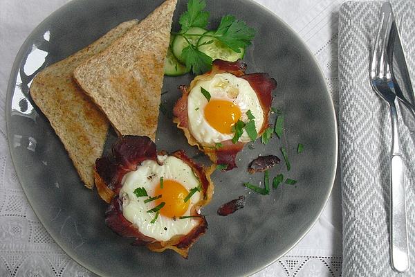Breakfast Egg Wrapped in Ham