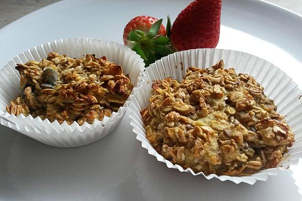 Breakfast Muffins Without Flour and Sugar