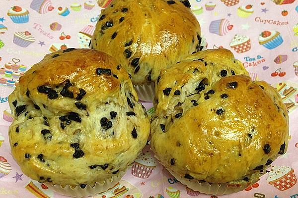 Brioches with Chocolate Chips