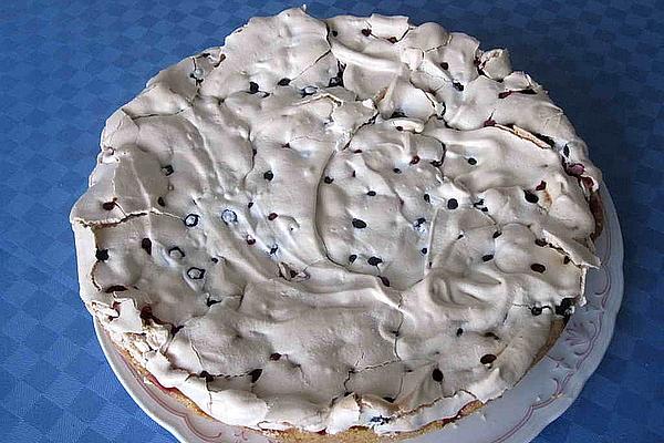 Brisane Blueberry Cake with Meringue