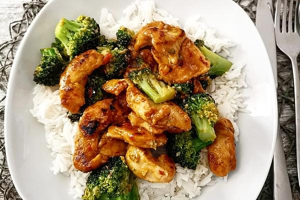 Broccoli and Honey Chicken