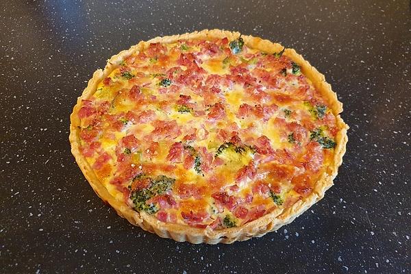 Broccoli Ham Quiche