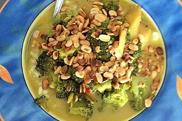 Broccoli, Parsnip and Coconut Curry