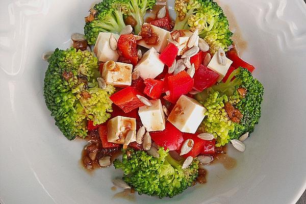 Broccoli Salad with Sheep Cheese