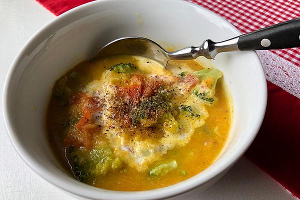 Broccoli – Tomatoes – Carrots – Soup