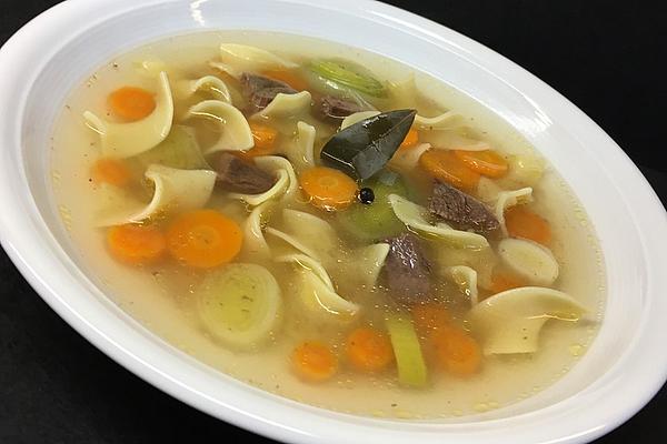 Brown or Clear Beef Soup