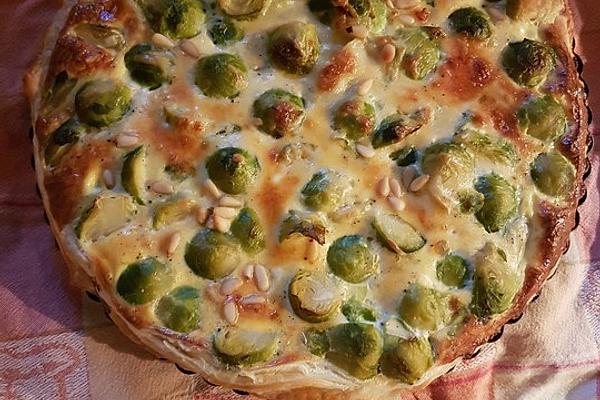 Brussels Sprouts – Cheese – Quiche