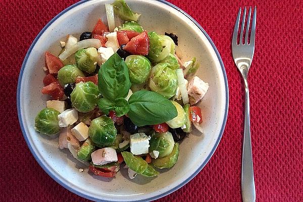 Brussels Sprouts – Sheep Cheese – Salad