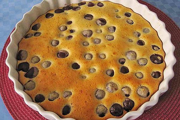 Buckwheat Clafoutis with Sour Cherries