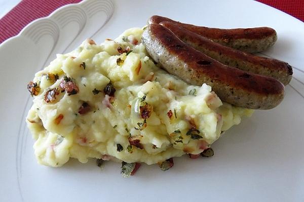 Buttermilk and Mashed Potatoes with Bacon and Onion Melt
