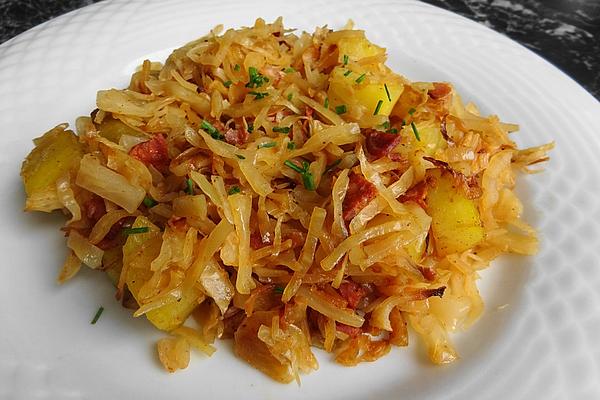Cabbage and Potatoes from Oven