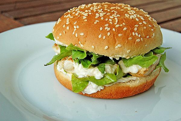 Caesar`s Salad Chicken Burger