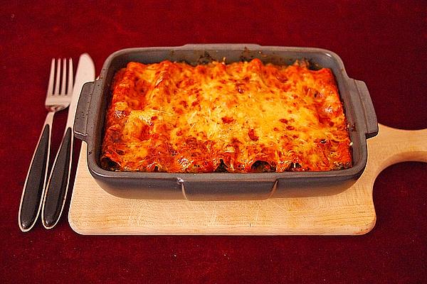 Cannelloni with Kale Mince Filling