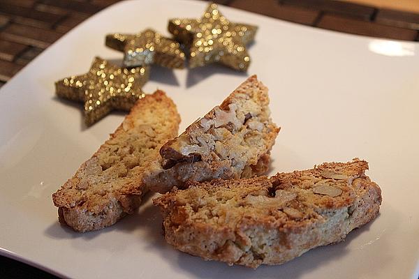 Cantuccini with Nuts and Orange