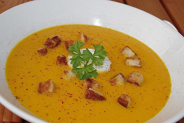 Carrot – Ginger Soup with Coconut Milk