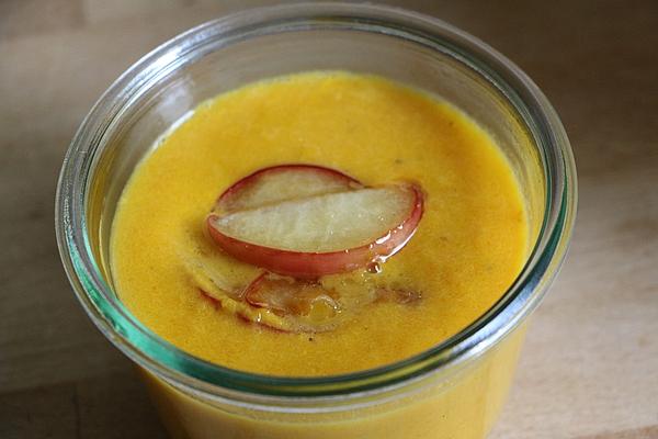 Carrot Soup with Apple and Ginger