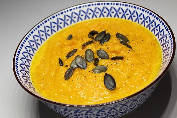 Carrot Soup with Coconut Milk