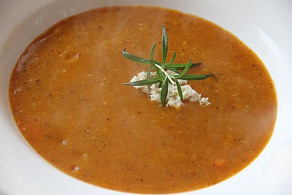 Carrot Soup with Horseradish