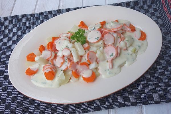 Carrots in White Sauce
