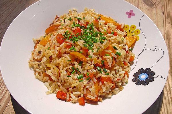 Carrots – Peppers – Rice