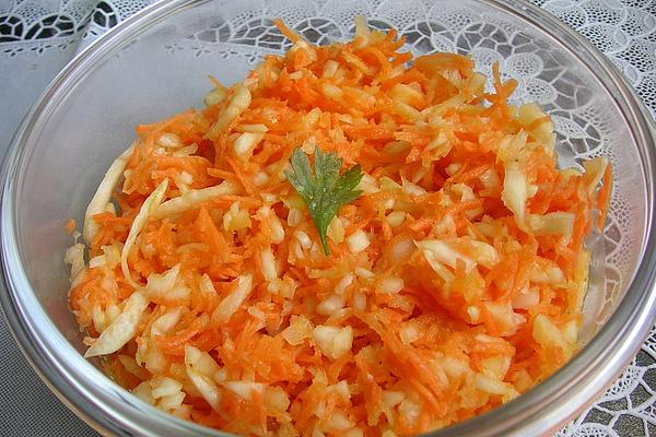 Carrots – White Cabbage – Salad