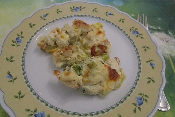 Cauliflower – Broccoli – Casserole