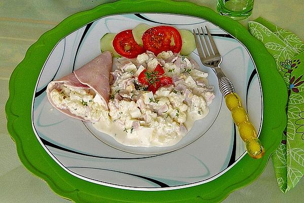 Cauliflower Salad with Sour Cream