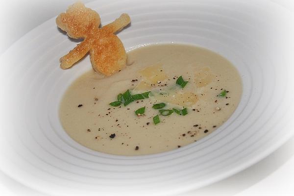 Cauliflower Soup with Parmesan