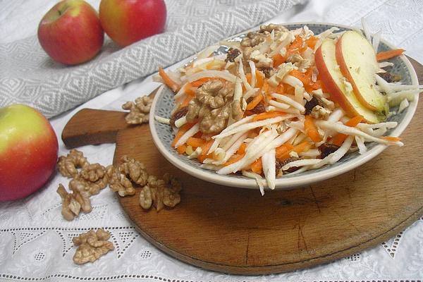 Celery, Carrot and Apple Salad