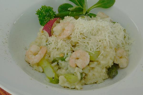 Champagne Risotto with Asparagus