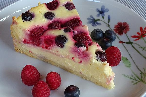 Cheesecake with Raspberries