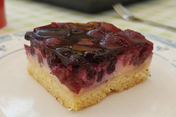 Cherry – Raspberry – Blueberry – Sour Cream Sheet Cake