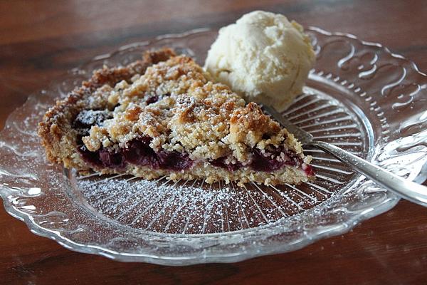 Cherry Tart with Sprinkles