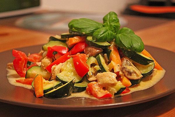 Chicken and Vegetable Pan